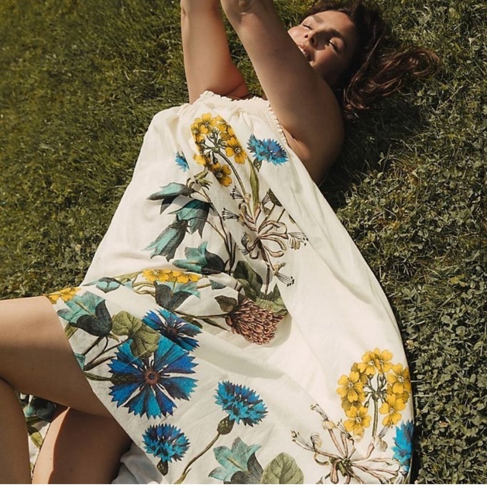 🎊Host Pick🎉🎊NWT Anthropologie Botanical Floral Garden Maxi - Picture 16 of 17